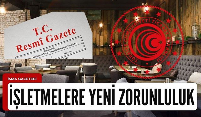 Ticaret Bakanlığı işletmelerde fiyat listesini zorunlu hale getirdi!