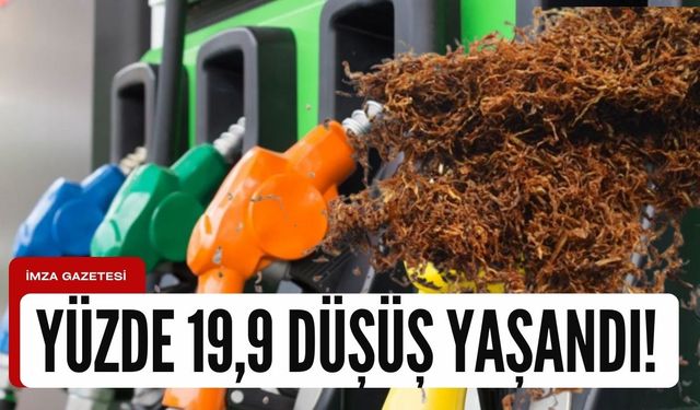 Yakıtlar endeksinde yüzde 19,9 düşüş yaşandı!