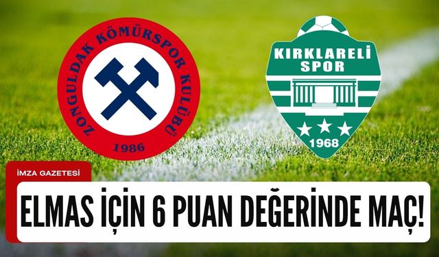 Zonguldak Kömürspor için kritik maç! 6 puan değerinde...