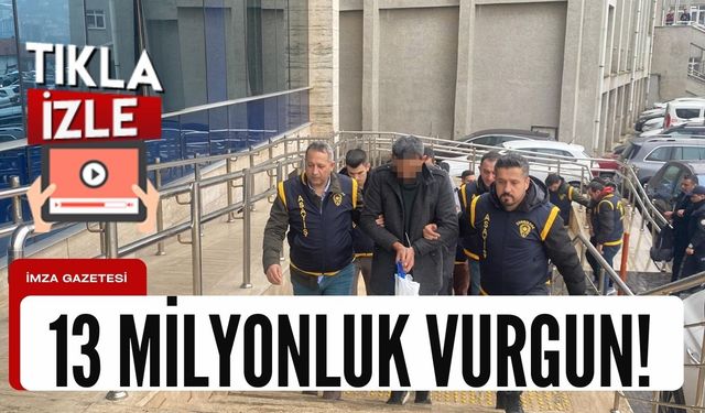 Zonguldak polisinden dolandırıcılara operasyon! 13 milyonluk vurgun