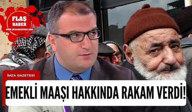 Zonguldaklı Gazeteci Cem Küçük emekli maaşı hakkında rakam verdi!