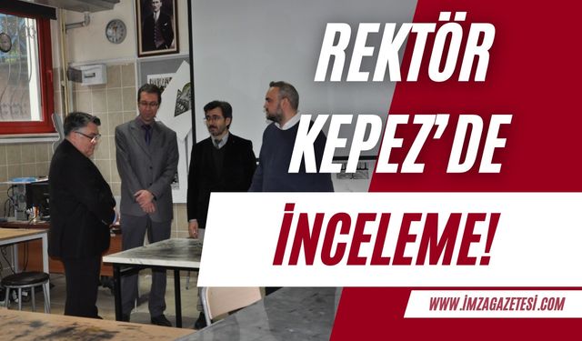 Rektör Özölçer, Ereğli Kepez Kampüsü'nde incelemelerde bulundu…