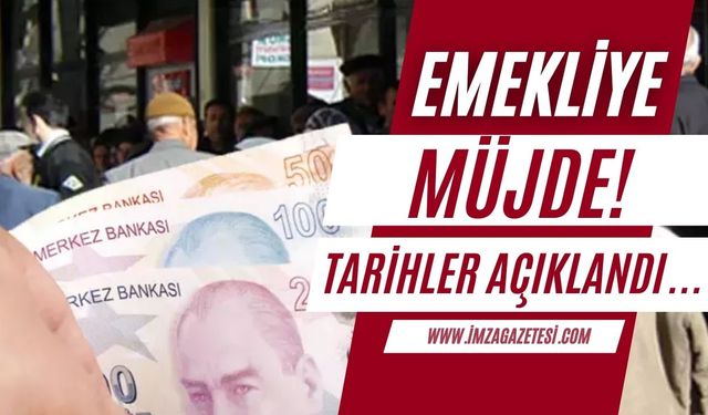 2024 emekli maaşı zamları ve ödeme tarihleri açıklandı!