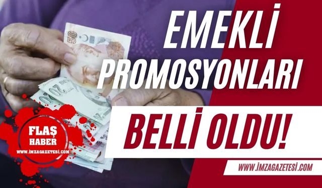 2024 emekli promosyonları açıklandı! Maaş artışlarıyla birlikte yükseliş devam edecek mi?