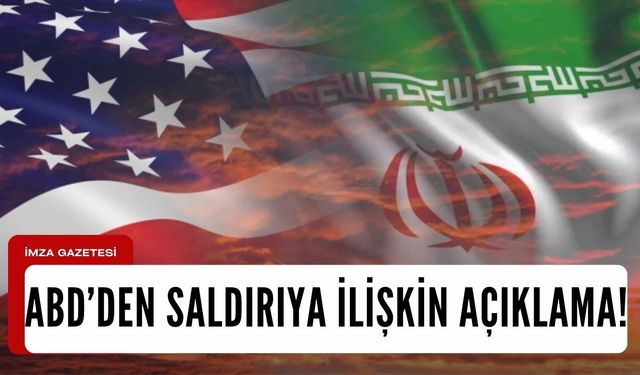 ABD, İran'ın saldırılarına ilişkin açıklamalarda bulundu!
