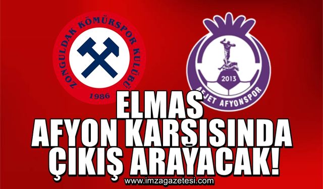 Afyonspor'u kendi evinde ağırlayan Zonguldak Kömürspor'da tek hedef mutlak 3 puan!