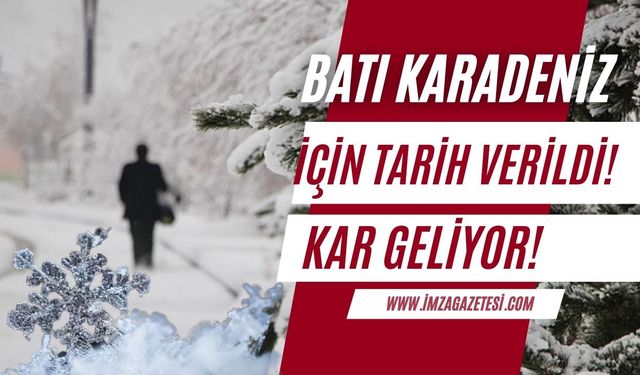 Batı Karadeniz bu hafta beyaz örtüyle kaplanacak! İşte o tarih...