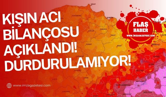 Kışın acı bilançosu açıklandı... Durdurulamıyor!