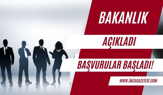 Çalışma ve Sosyal Güvenlik Bakanlığı'ndan İş İlanı: Başvurular Başladı!