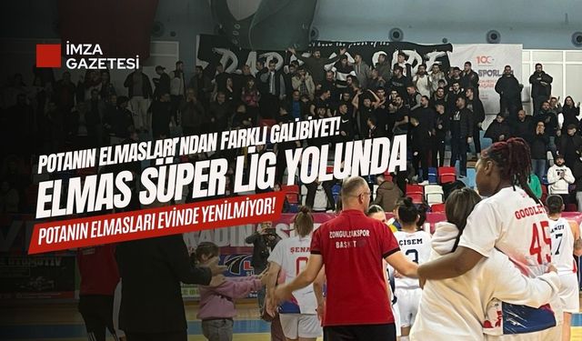 Potanın Elmasları’ndan şampiyonluk yolunda farklı galibiyet!