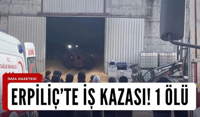 Erpiliç fabrikasında iş kazası! Feci şekilde can verdi