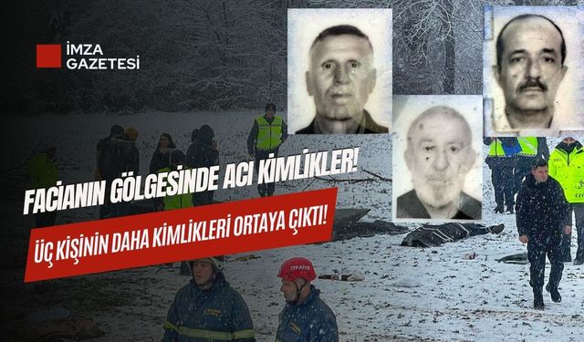 Facianın Gölgesinde Acı Kimlikler...Otobüs Kazasında Hayatını Kaybeden Üç Kişinin Daha Kimlikleri Ortaya Çıktı!