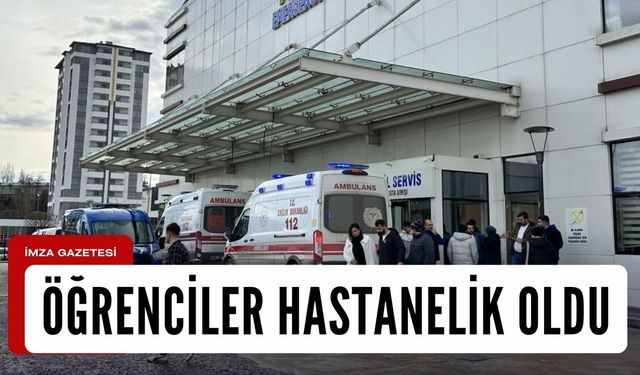 Göz yaşartıcı gaz 86 öğrenciyi hastanelik etti