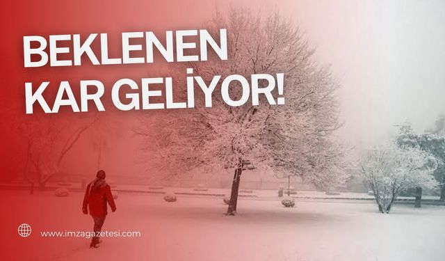 Yeni yılın ilk gününde Karadeniz’e kar geliyor!