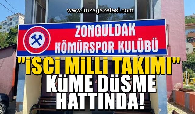 "İşçi Milli Takımı" Zonguldak Kömürspor düşme hattında!