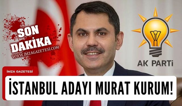 İstanbul Belediye Başkan Adayı Murat Kurum...