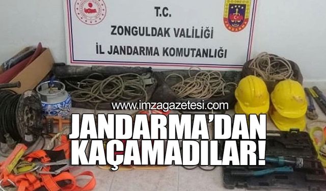 Zonguldak'ın ilçesinde operasyon! Jandarma'dan kaçamadılar...