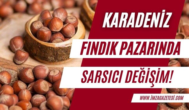 Karadeniz Fındık Pazarında Sarsıcı Değişim... Tepki büyüyor!