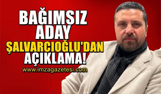 Kilimli Bağımsız Belediye Başkan adayı Mesut Şalvarcıoğlu'dan açıklama!