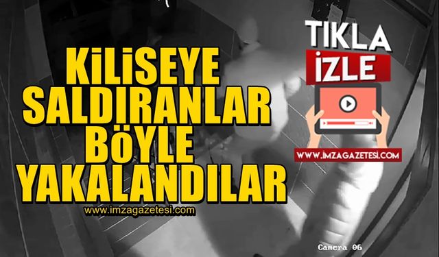 Kilise saldırganlarının gözaltına alındığı anlar böyle görüntülendi!