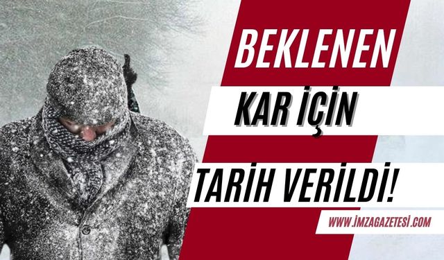 Meteoroloji Uzmanı Orhan Şen'den Karadeniz'e kar uyarısı!