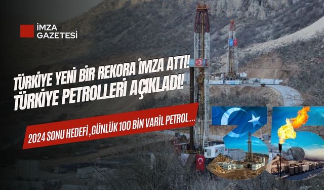 Türkiye yeni bir rekor kırdı! Zonguldak, Bartın, Kastamonu'da da tesisi bulunan TPAO açıkladı!