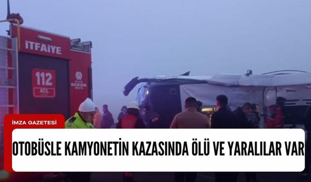 Yolcu otobüsü ile kamyon çarpıştı! 4 ölü 36 yaralı