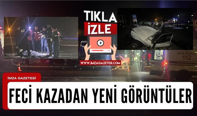 Zonguldak-Ankara yolunda meydana gelen kazadan yeni görüntüler ortaya çıktı