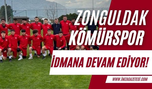 Zonguldak Kömürspor, Antalya Kampında çift idmanla hazırlıklarını sürdürüyor...