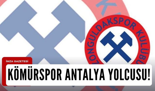 Zonguldak Kömürspor Antalya yolcusu