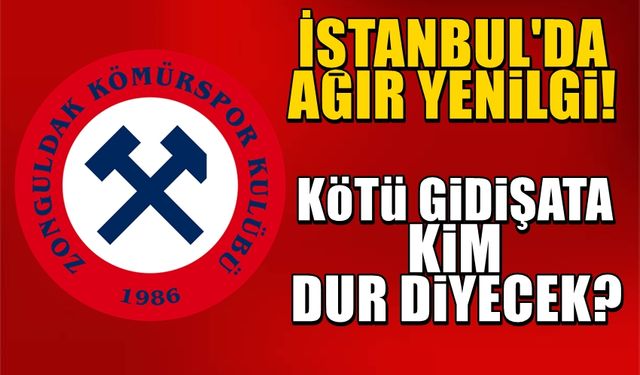 Zonguldak Kömürspor ikinci devreye çok kötü başladı! Kötü gidişata kim dur diyecek?