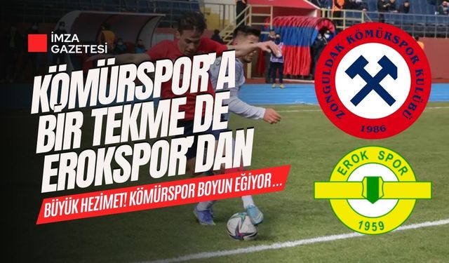 Esenler Erokspor, Zonguldak Kömürspor'u eziyor... Biri bu gidişata "Dur!" desin!