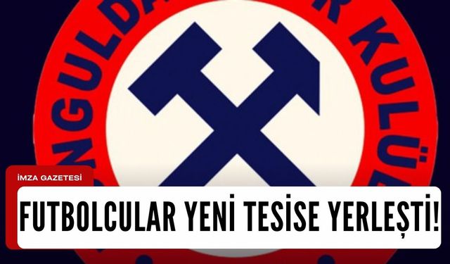 Zonguldak Kömürsporlu futbolcular yeni tesise yerleşti