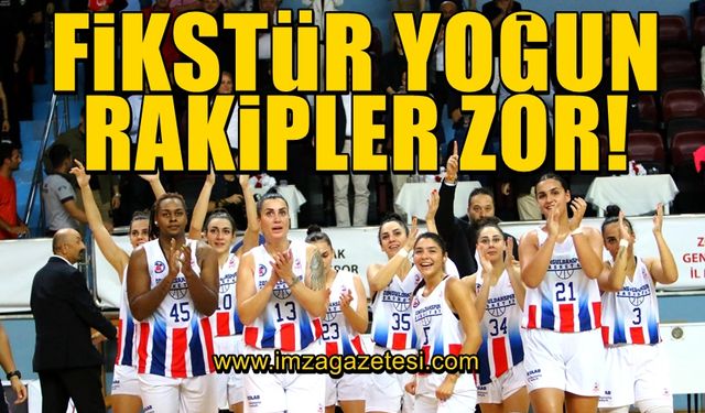 Zonguldak Spor Basket 67'nin fikstürü yoğun rakipleri zor!