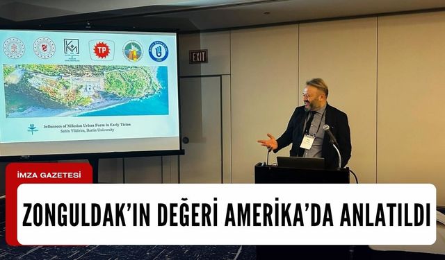 Zonguldak'ın değeri Amerika'da tanıtıldı...