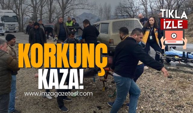 Ankara-Bolu sınırında korkunç kaza!