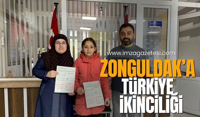 Alaplılı öğrencilerden Türkiye ikinciliği!