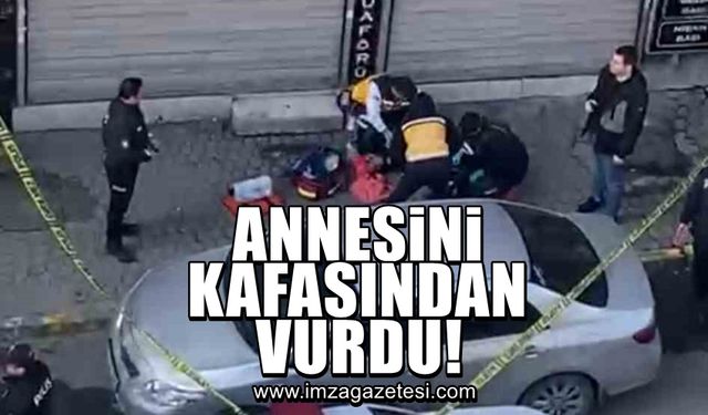 Annesini, kardeşinin yanında başından vurarak öldürdü