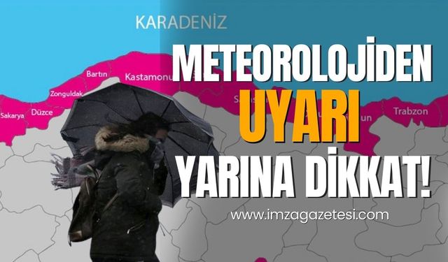 Batı Karadeniz'e fırtına uyarısı! Yarından itibaren etkili olacak...