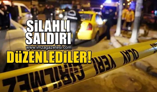 Bir eve silahlı saldırı düzenlediler