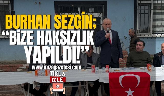 Başkan Burhan Sezgin: "Partimiz Bize Haksızlık Yaptı, Yolumuza Devam Ediyoruz!"
