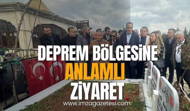 KGK'dan anlamlı ziyaret... Deprem bölgesine duysusal yolculuk...