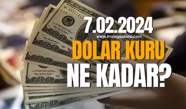 Dolar kuru ne kadar? (7 Şubat 2024 euro - dolar fiyatları)