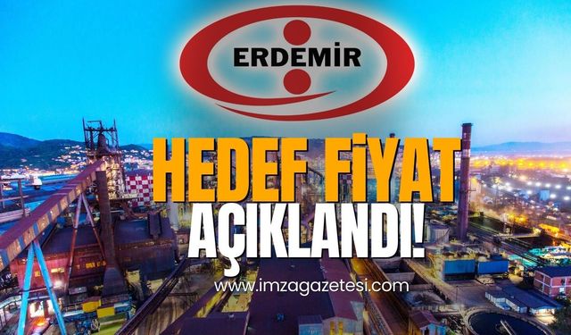 ERDEMİR hisse senedi 2024 hedefleri belli oldu! 3 kurumdan hedef fiyat açıklandı...