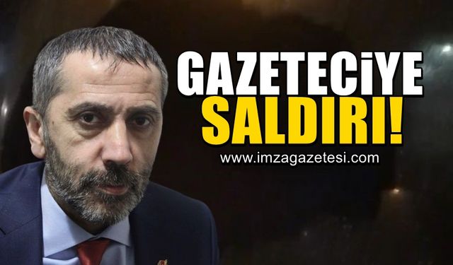 Gazeteciye saldırı şüphesi! Polisler olayı araştırıyor...