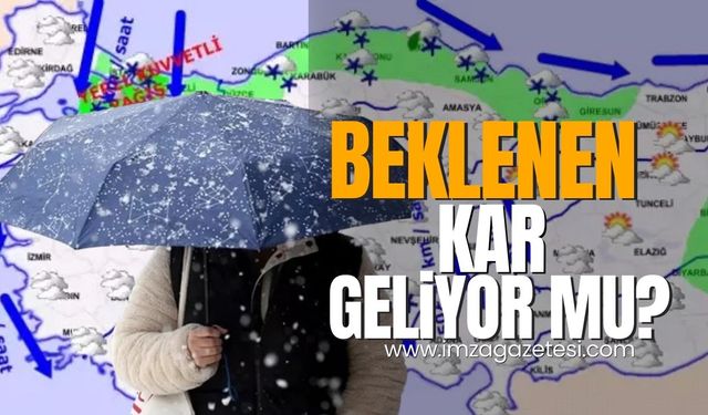 İstanbul ve çevresi beyaza bürünecek! Zonguldak, Kastamonu, Bolu ve Düzce'de hava nasıl olacak?