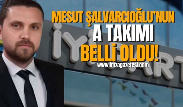 İşte Mesut Şalvarcıoğlu'nun belediye meclis üyesi listesi!