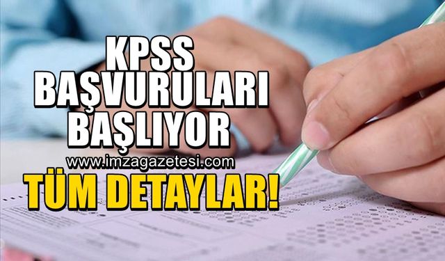 İşte tüm detaylarıyla 2024 yılı KPSS başvuru ve oturum takvimleri!