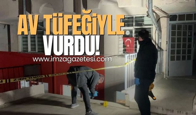 Av tüfeğiyle kasten öldürdü!