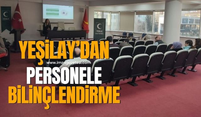 Yeşilay Kastamonu Belediyesinden Personele Bilinçlendirme...